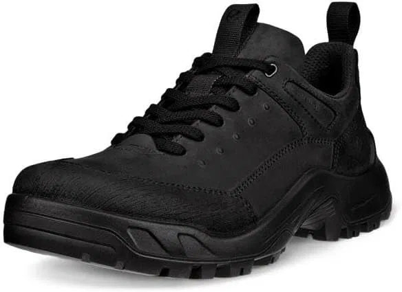 Мужские водонепроницаемые походные кроссовки ECCO Offroad на шнуровке, Black