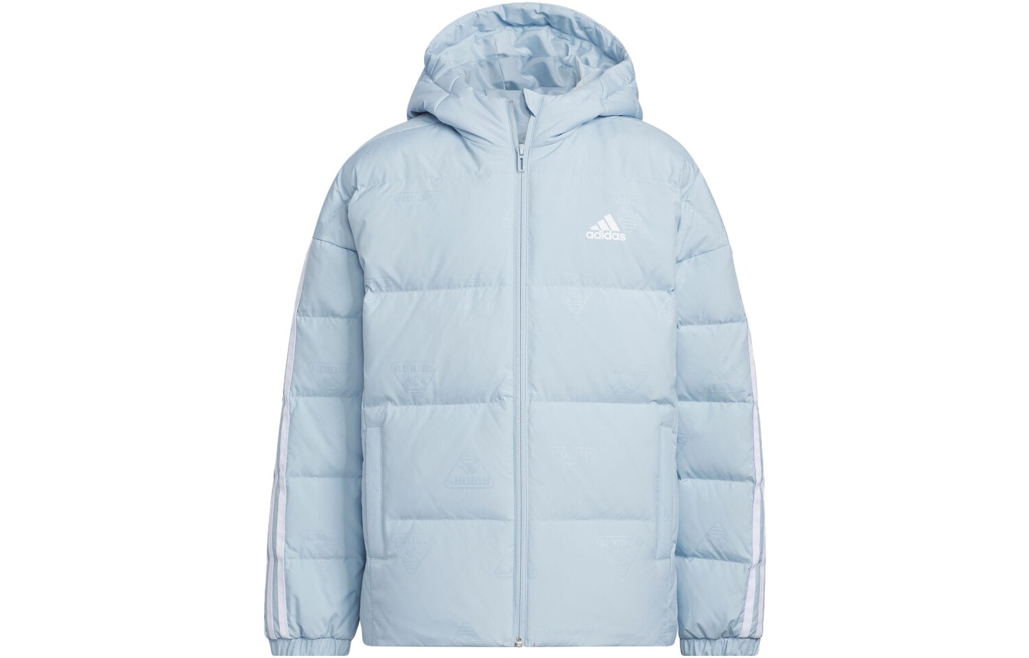 

Детские пуховики/жилеты Adidas, светло-голубой