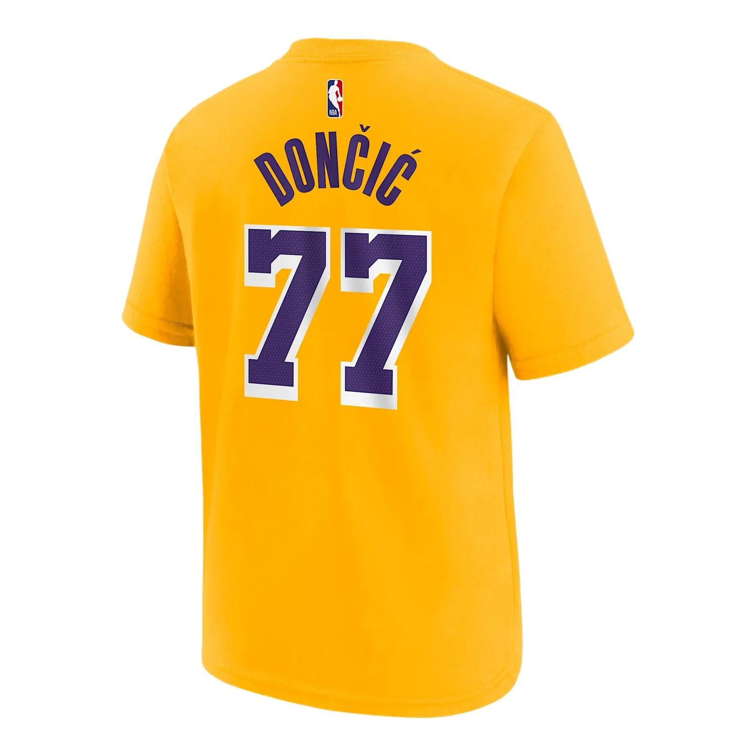 Nike Футболка Los Angeles Lakers желтая детская — фото 3