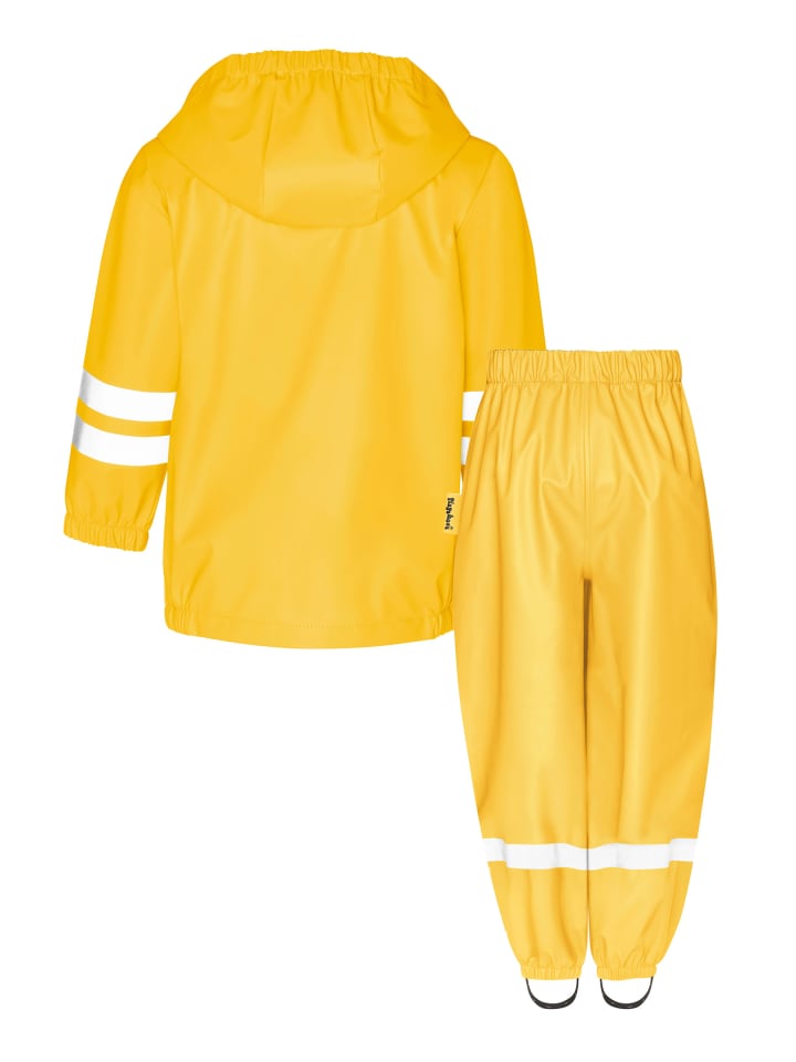 Playshoes Дождевик, короткие брюки, базовый, желтого цвета — фото 3
