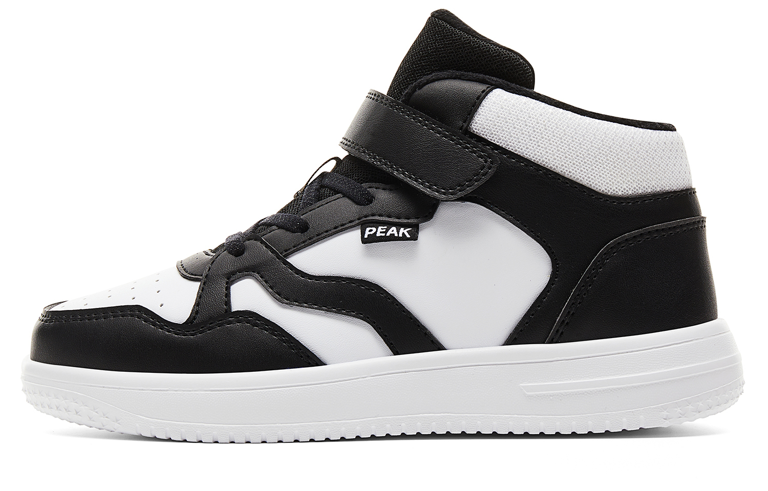 

Нескользящие утепленные детские скейтбординг кроссовки Baymax Kids PEAK, черный/белый