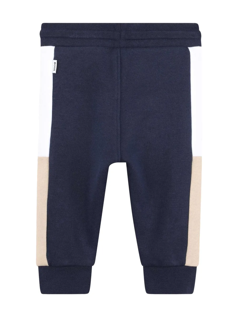 Спортивные брюки в стиле колор-блок BOSS Kidswear, синий — фото 2