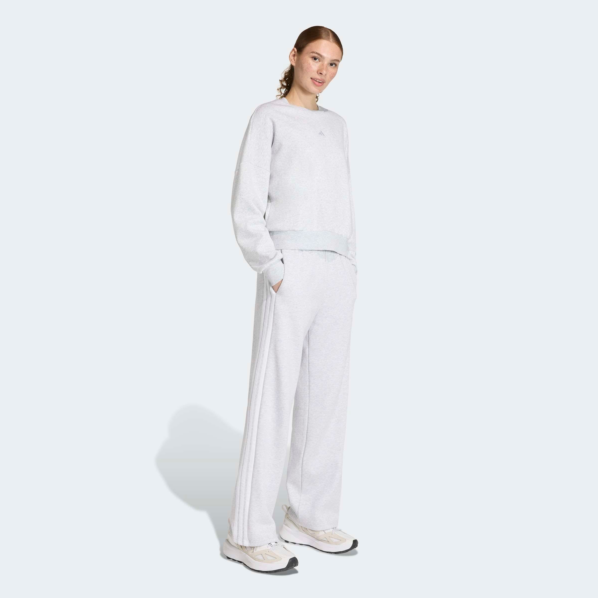 Adidas Sportswear Белые облегающие спортивные штаны — фото 3