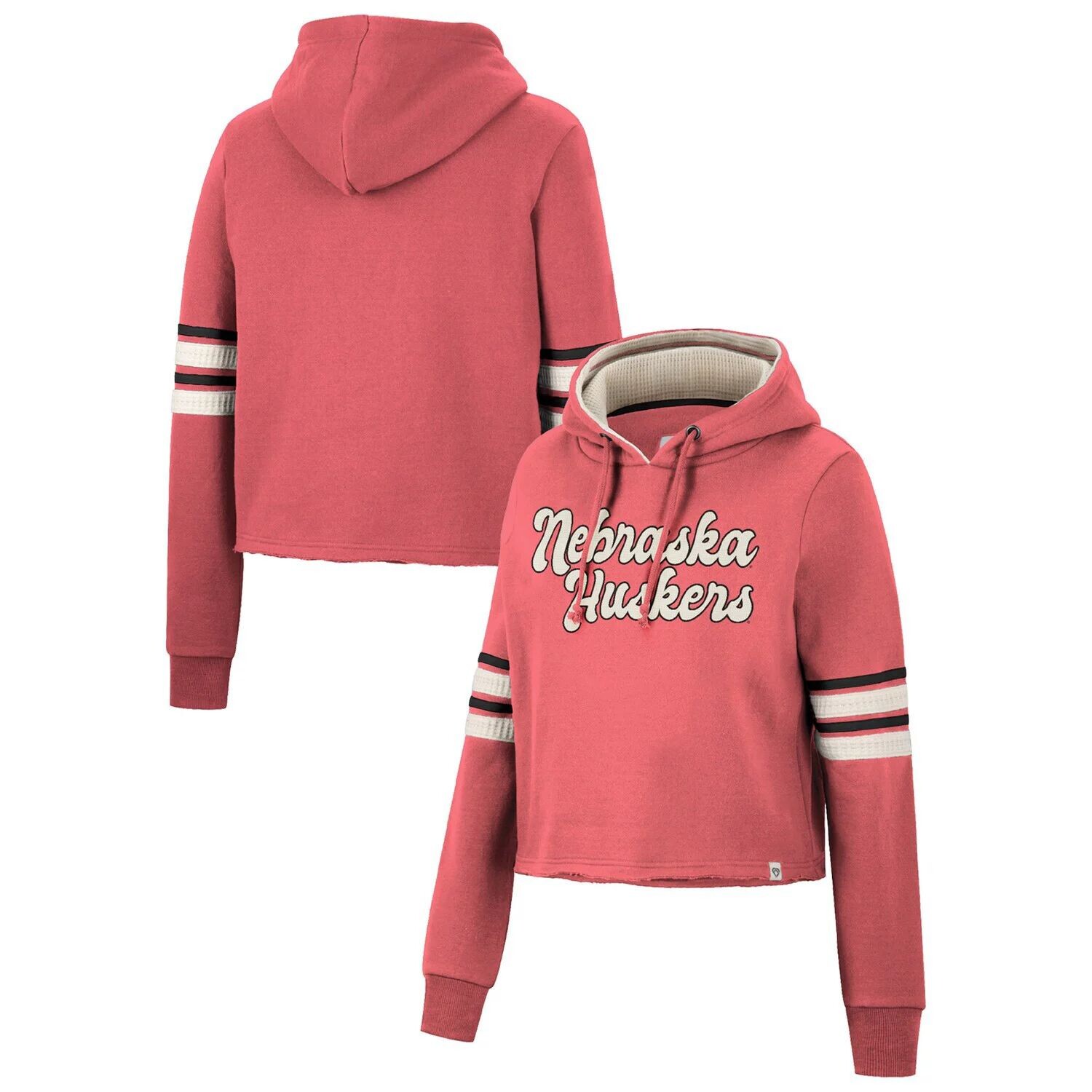 

Женский укороченный пуловер с капюшоном в стиле ретро Colosseum Scarlet Nebraska Huskers Colosseum, Красный, Женский укороченный пуловер с капюшоном в стиле ретро Colosseum Scarlet Nebraska Huskers Colosseum