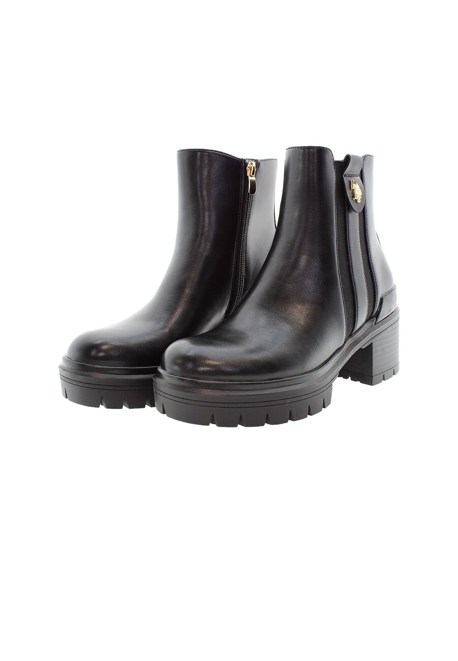Ботильоны U.S. POLO ASSN., Black — фото 4