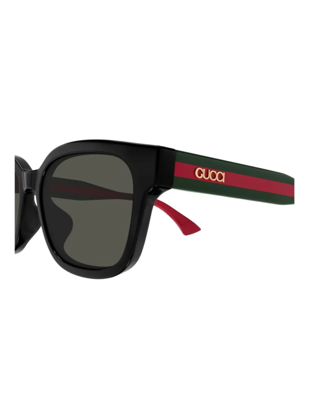 Gucci Eyewear square-frame солнцезащитные очки, черный — фото 3