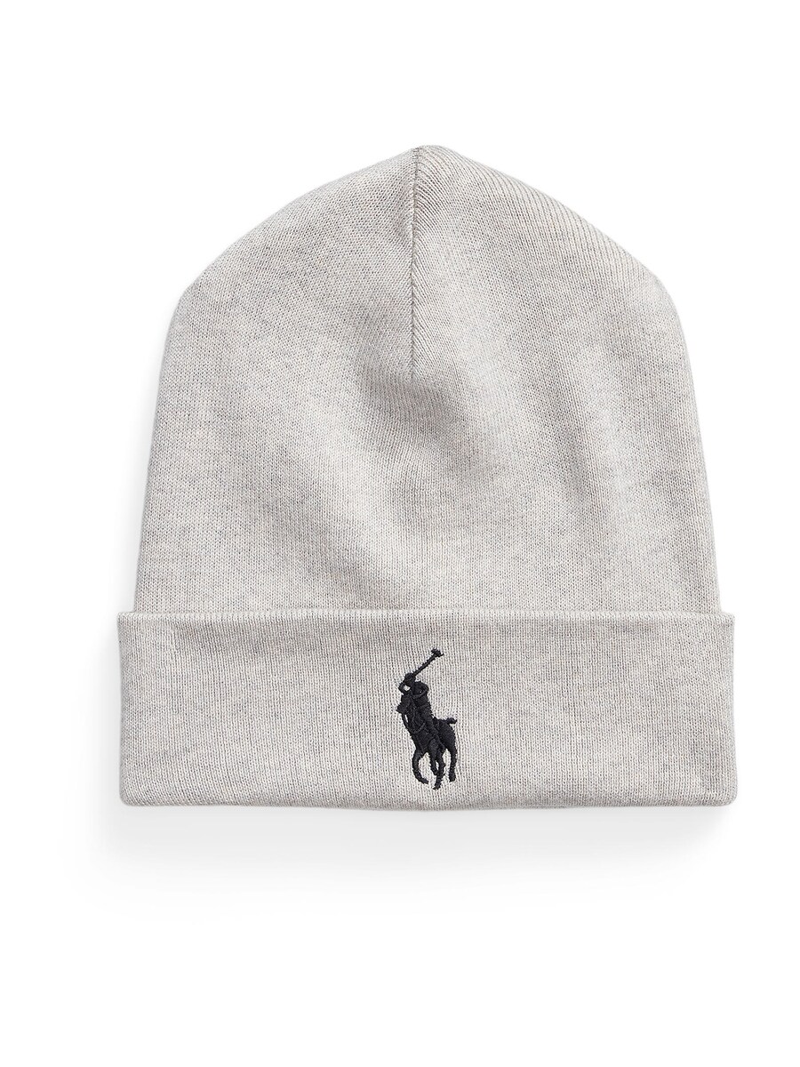 

Шапка Polo Ralph Lauren, светло-серый