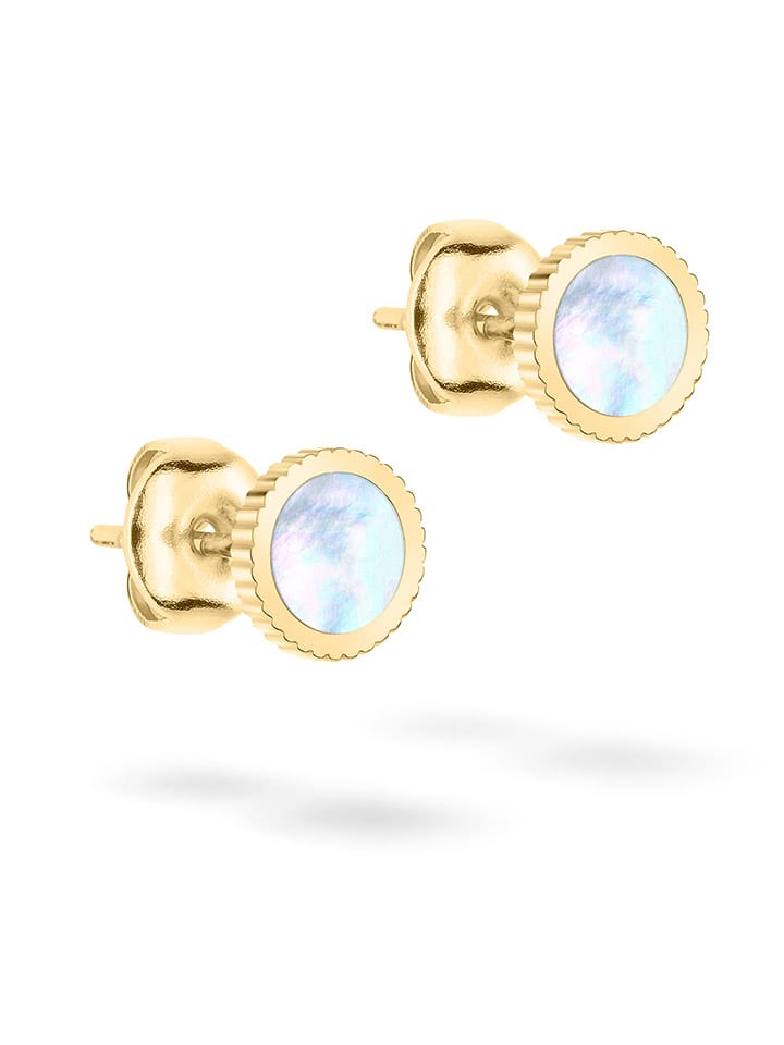 

Серьги-гвоздики из перламутра Tamaris