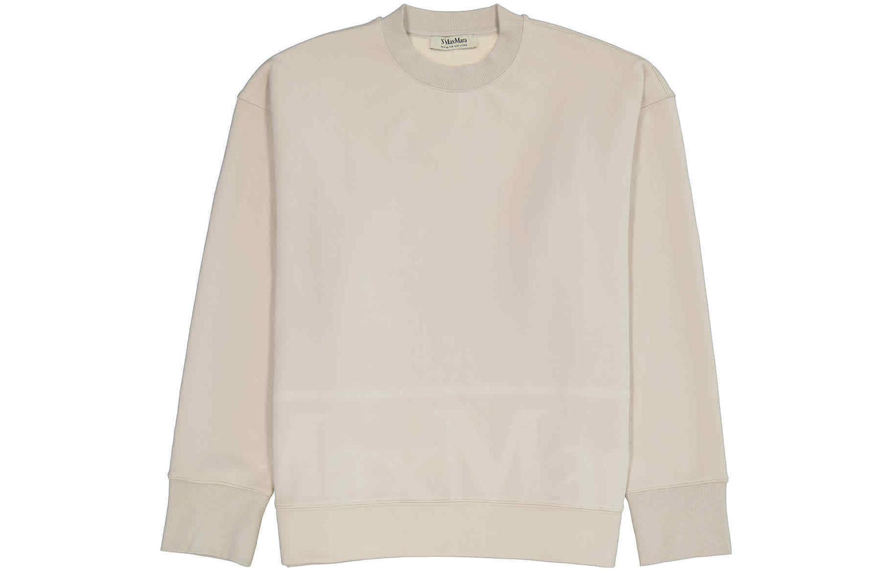 

MaxMara Женская толстовка цвета слоновой кости