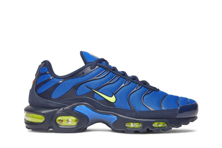 Кроссовки Nike Air Max Plus 'Hyper Royal Volt', синий — фото 2