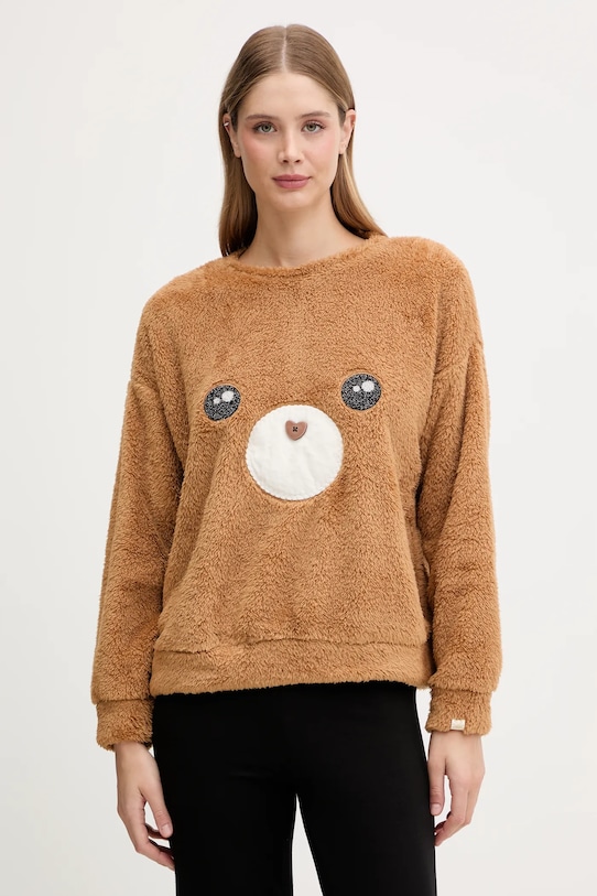 

Пижамная толстовка United Colors Of Benetton, коричневый