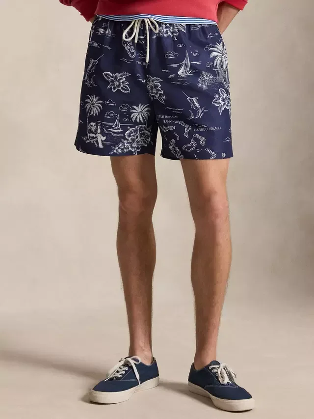 Плавки с принтом медведя, Harbor Island Bear Ralph Lauren