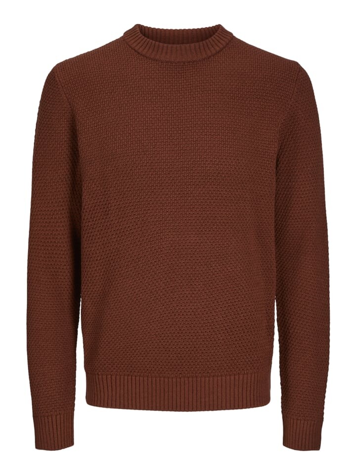 

Пуловер Jack & Jones Pullover 'EATON KNIT', коричневый