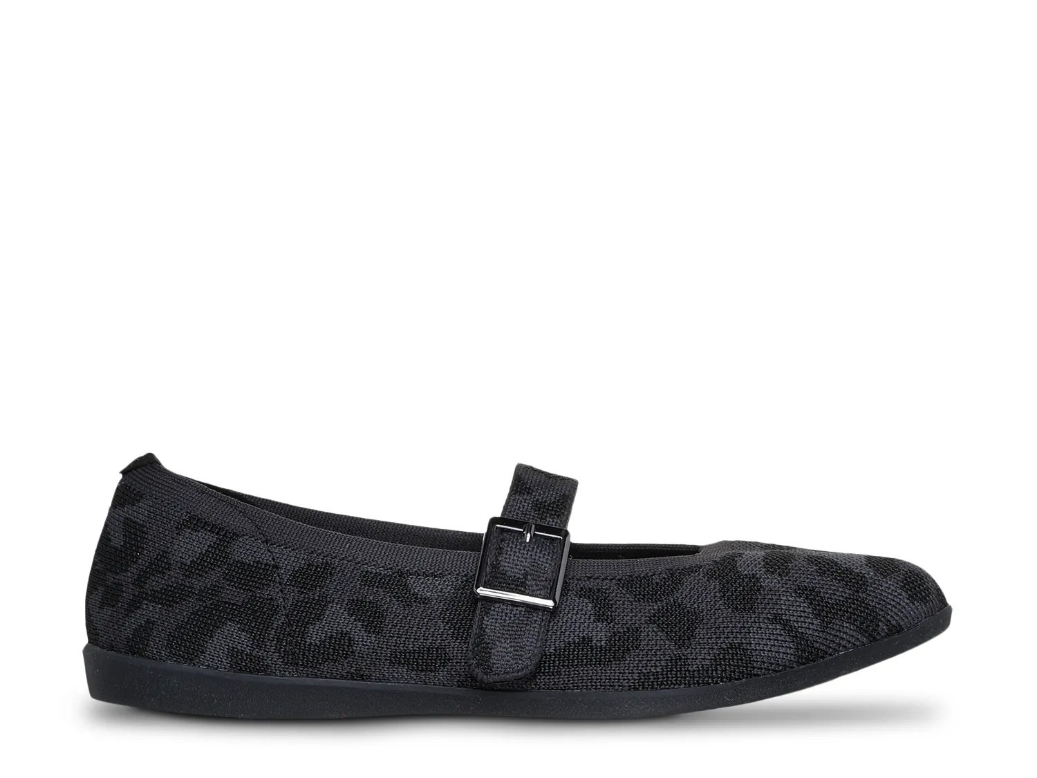 Балетки Skechers Cleo Walk Runway Hit Mary Jane Flat, Black/Grey Camo Print — фото 3
