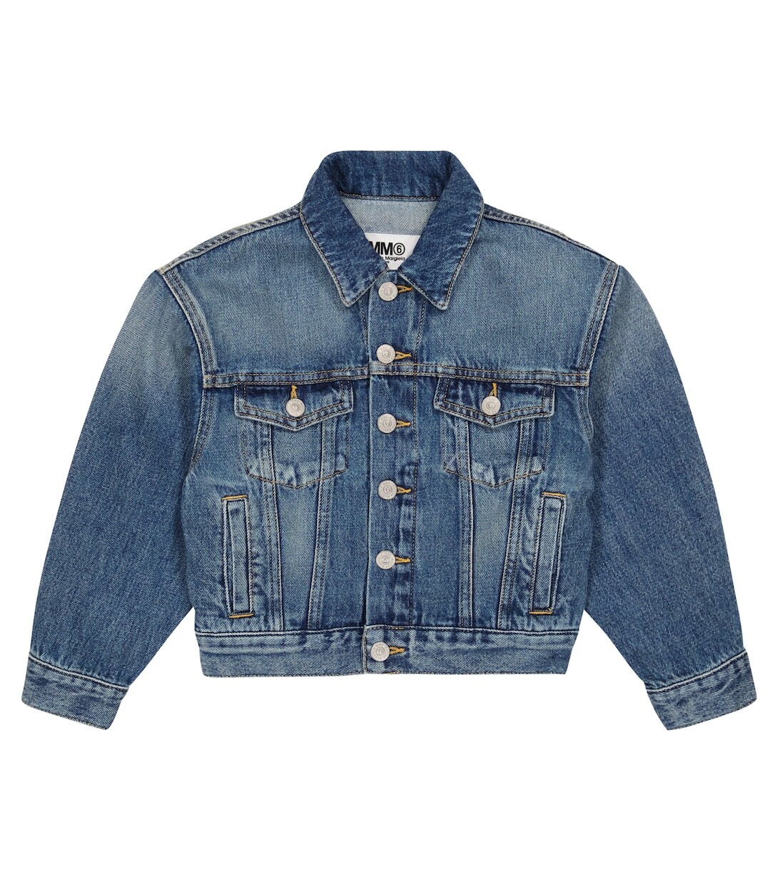 

Джинсовая куртка MM6 Maison Margiela, синий