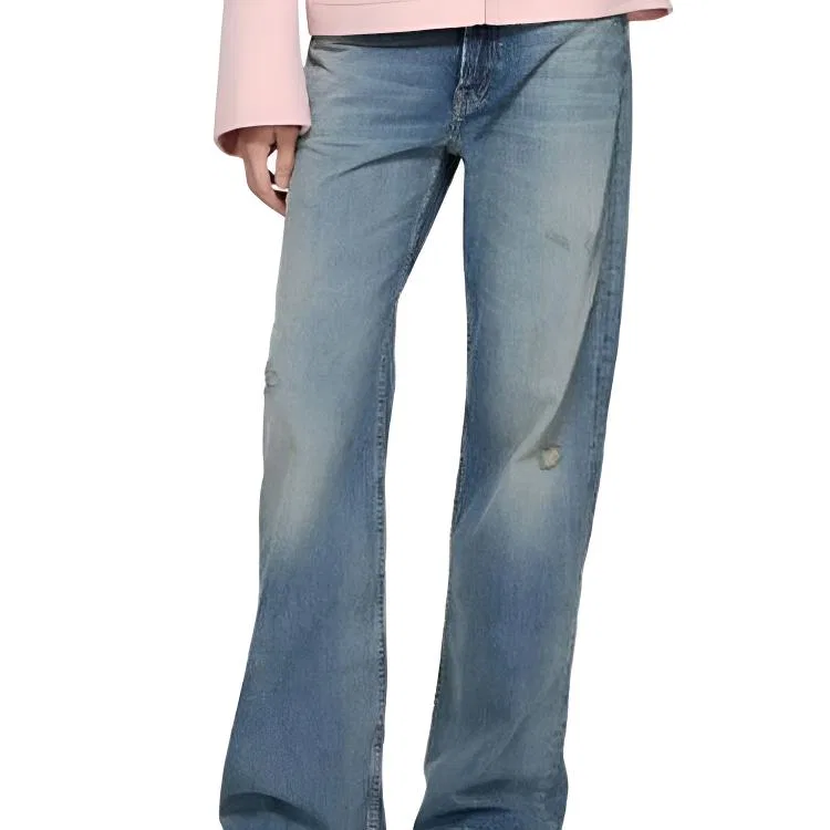 Джинсы Regular Fit 2021M Acne Studios, Blue — фото 4