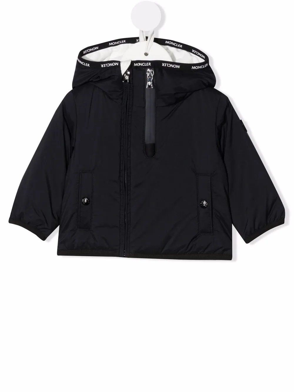 

Куртка с капюшоном Moncler Enfant, синий