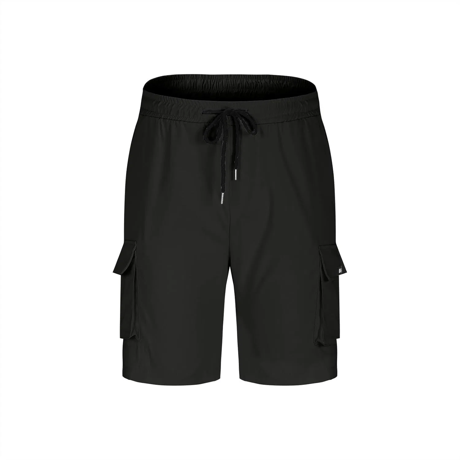 Мужские карго шорты для активного отдыха, Black — фото 3
