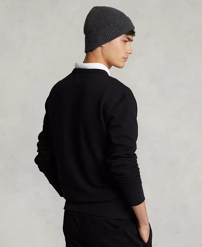 Мужской флисовый свитшот RL Polo Ralph Lauren, черный — фото 2