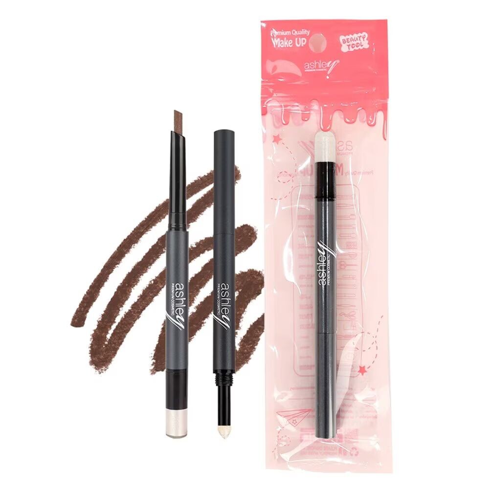

Ashley Карандаш для бровей 0,5г. А385-05, Brown