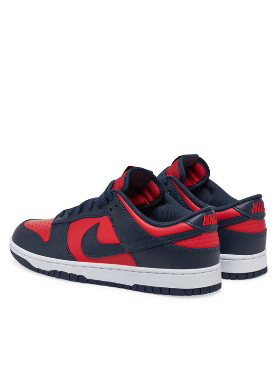 Кроссовки Dunk Low Retro DV0833 601 Nike, красный — фото 3