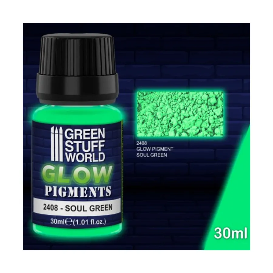 

Душа Зеленая (30 мл), GLOW Pigments (Green Stuff World)