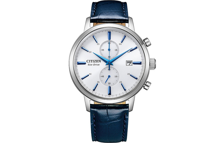 

CITIZEN Часы Solar Quartz Movement Cowhide Strap Watch Men's Watch White Dial CA7069-16A, CA7069-16A