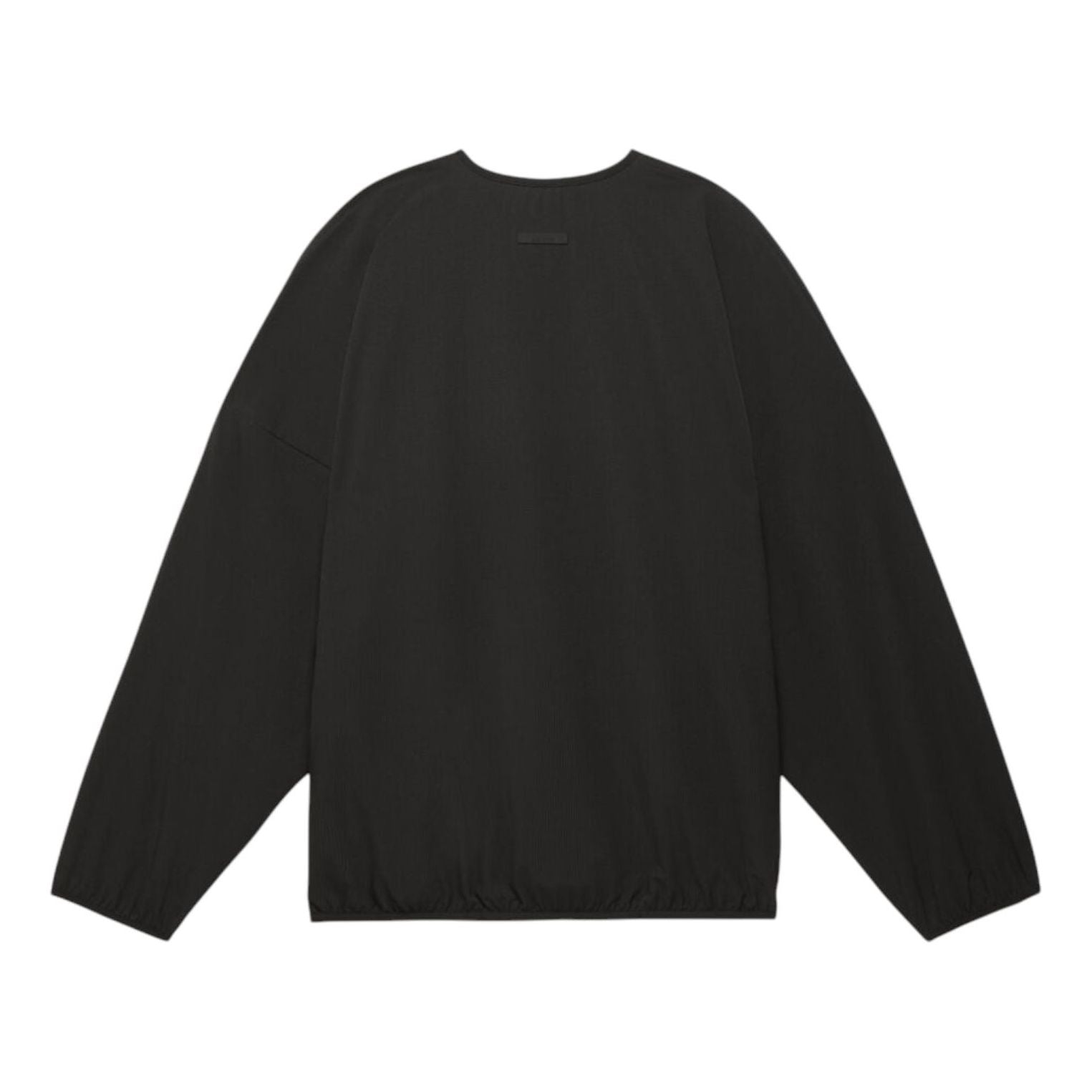 Футболка adidas x FEAR OF GOD ATHLETICS Meltaway Oversized Long-Sleeve T-Shirt 'Jet Black' — фото 2