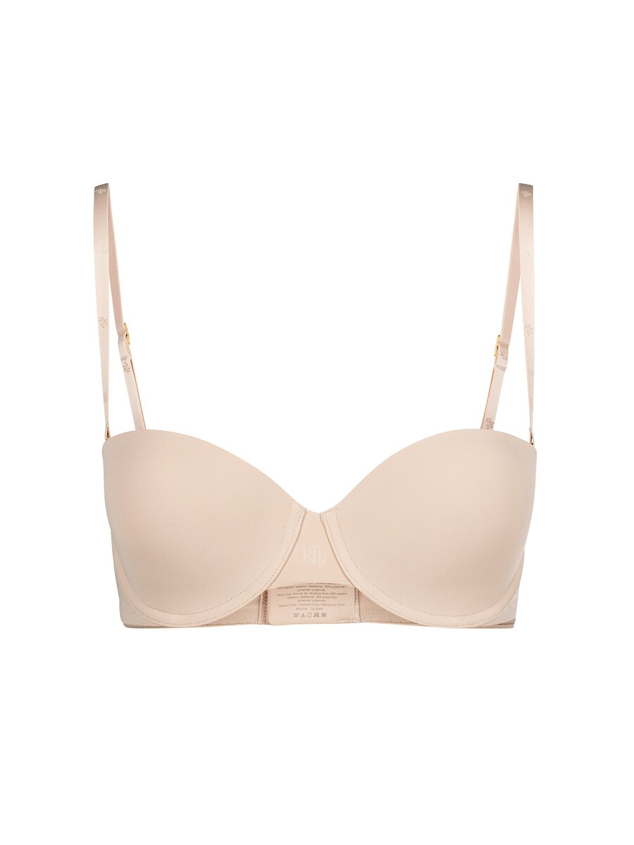 

Бюстгальтер на косточках Lauren Ralph Lauren Balconette Bra Luxe Smoothing, бежевый