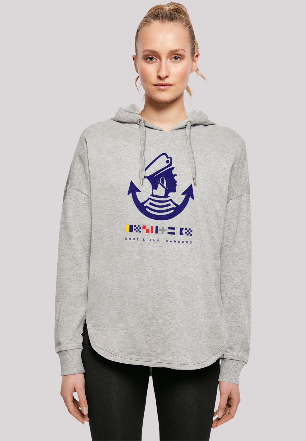 

Толстовка HAMBURG LOGO - Hoodie F4NT4STIC, серый