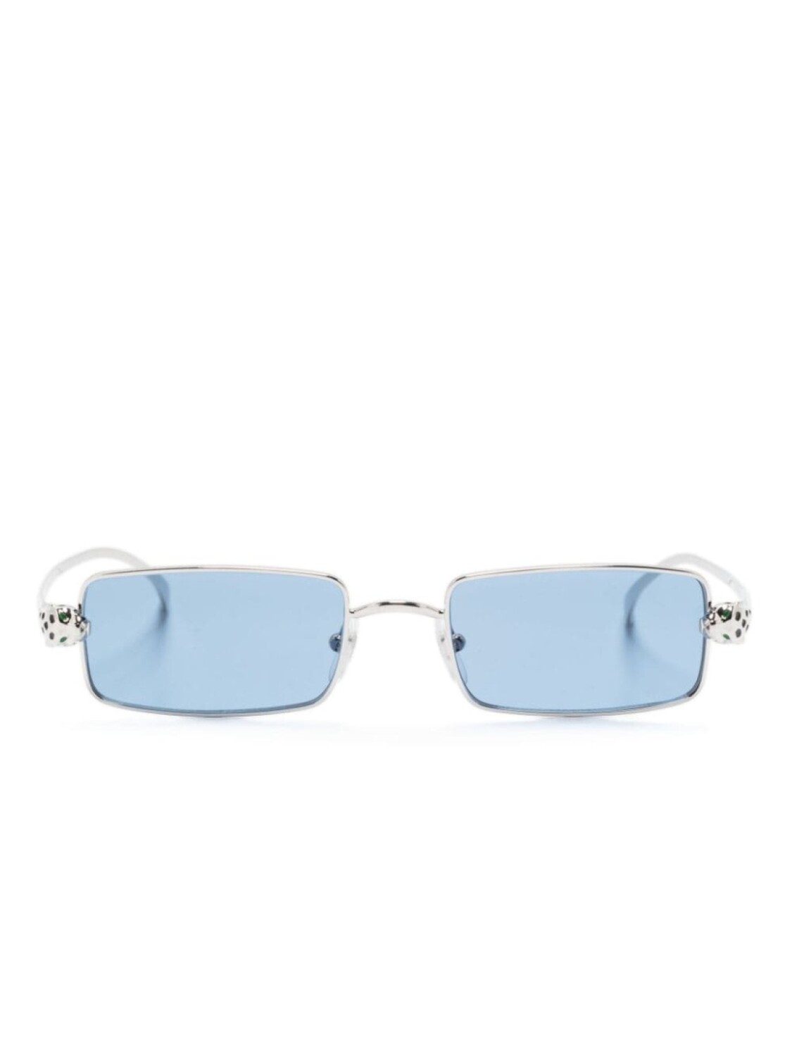 

Cartier Eyewear солнцезащитные очки Panthère de Cartier, серебристый