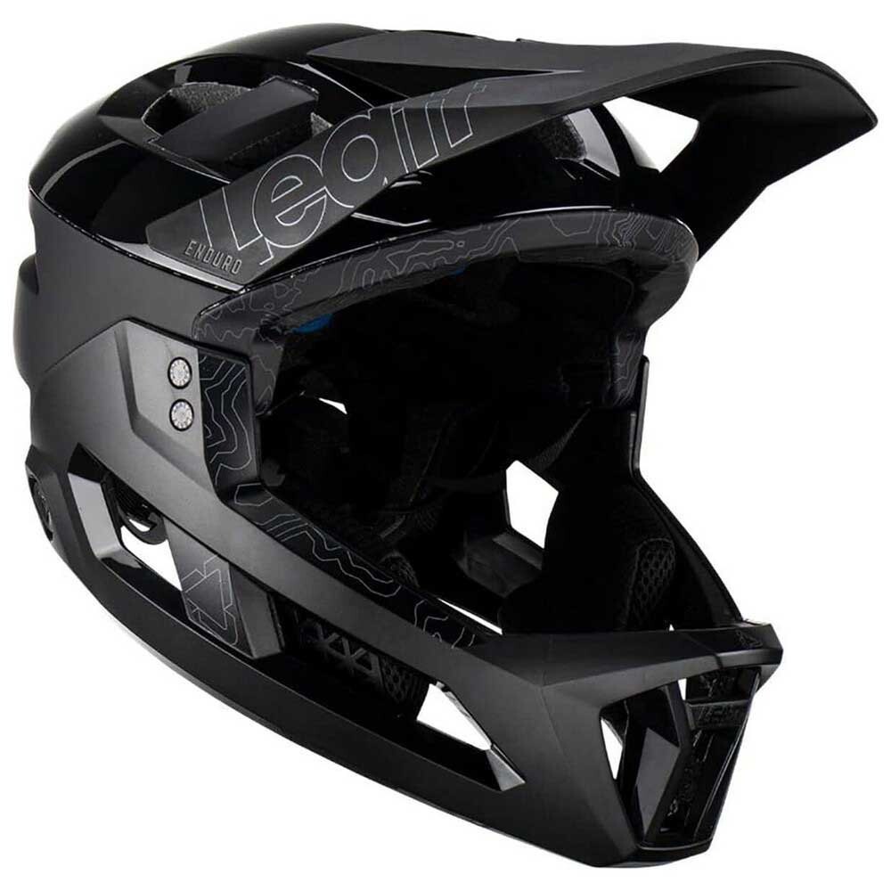 

Велосипедный шлем Leatt Enduro 3.0 downhill, черный