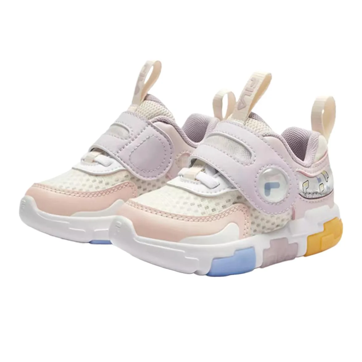 FILA KIDS Дышащие низкие детские кроссовки Milk White/Ice Blue Pollen Kids' — фото 3