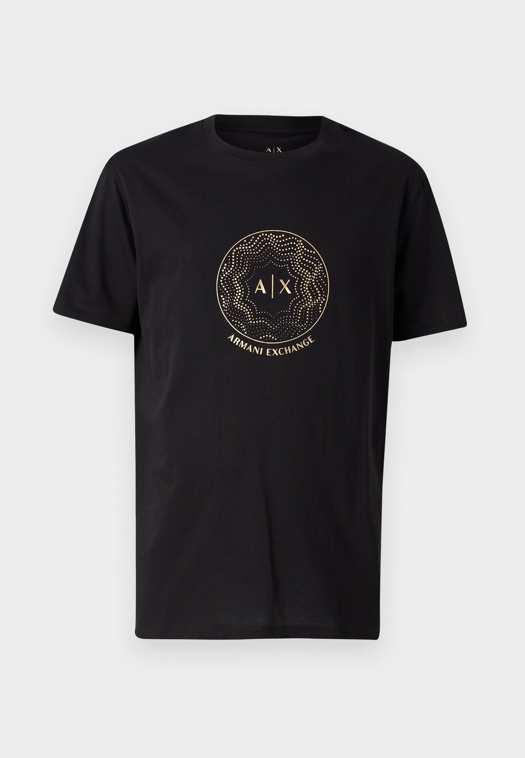 

Футболка с принтом Armani Exchange, черный