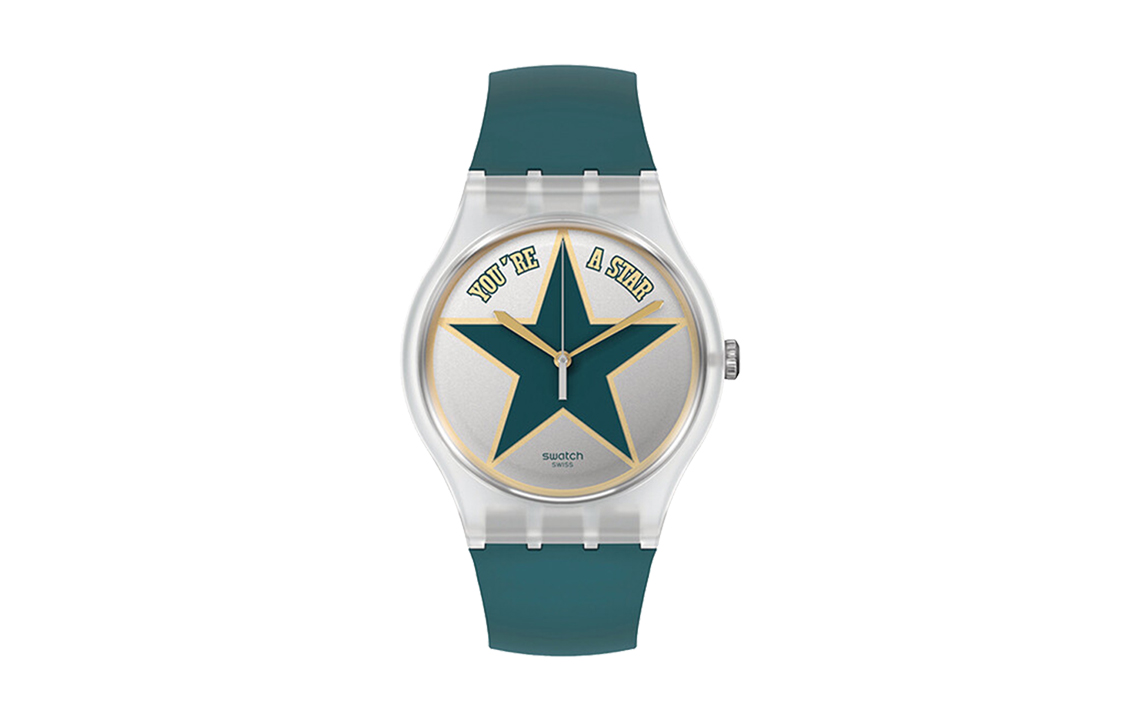 

Унисекс-часы 41 мм серебристые SO29Z119 SWATCH
