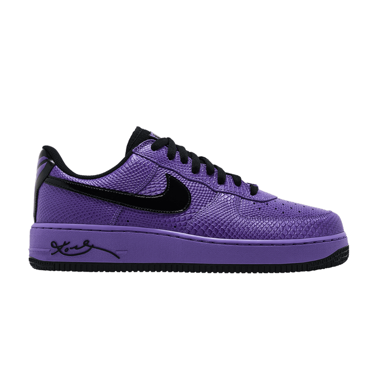 

Кроссовки Nike Kobe Bryant x FC Barcelona x Air Force 1 Low Protro 'Persian Violet', фиолетовый