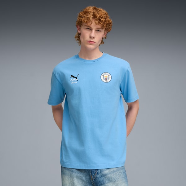 

Мужская футбольная футболка Puma X Kidsuper Manchester City, синий