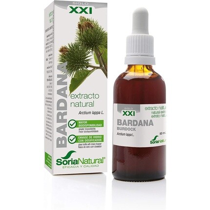 

Экстракт лопуха Сория S Xxi 50 мл, Soria Natural