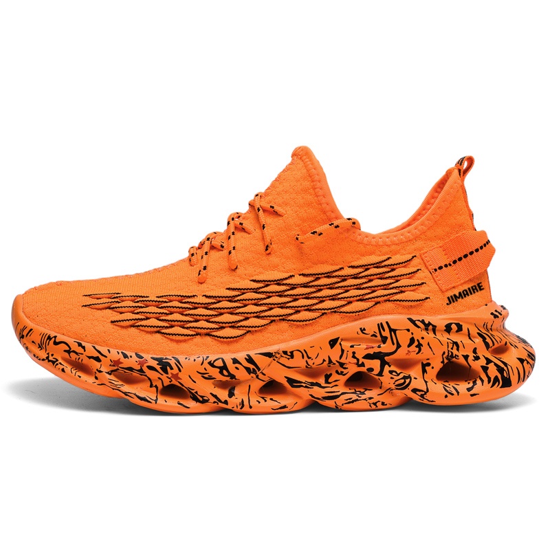

King Jinmai Мужские низкие кеды оранжевые, цвет Orange