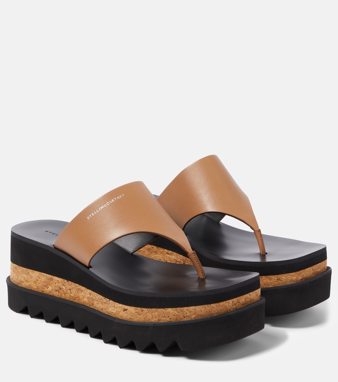 Босоножки на платформе Sneak-Elyse Stella McCartney, Brandy