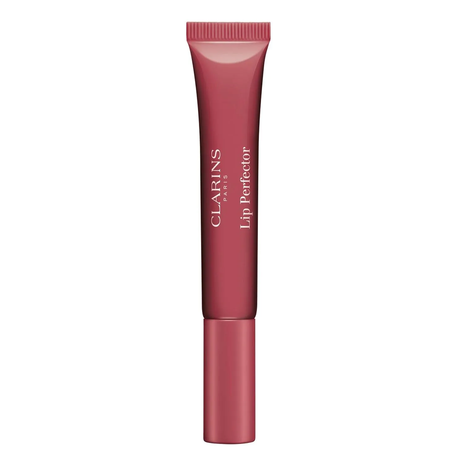 Блеск для губ Clarins Lip Perfector | Увлажняющий и придающий объем губам пептидный блеск | Мгновенный блеск с полупрозрачным мерцающим финишем | Нелипкая текстура с ароматом ванили | 0,35 унции, 17 Intense Maple - Nude Berry