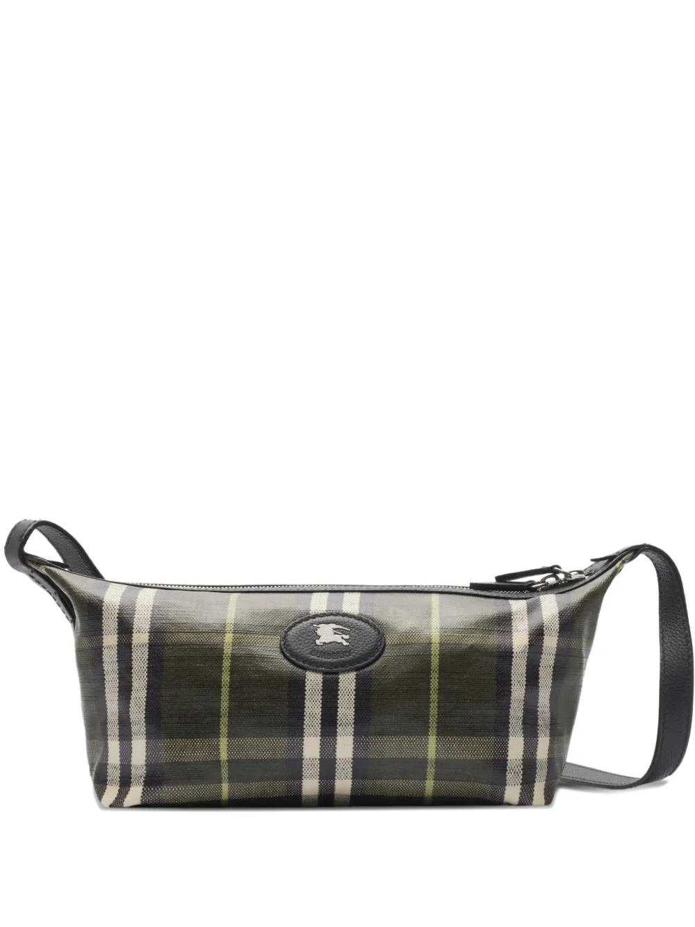 

Сумка на плечо с нашивкой-логотипом Burberry, зеленый