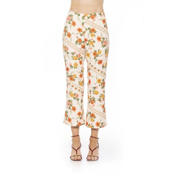 

Женские укороченные расклешенные капри Quinn Alexia Admor, цвет vintage florals
