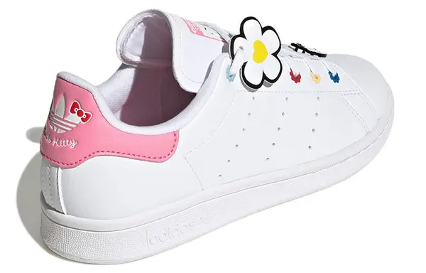 Кроссовки hello kitty x stan smith Adidas, белый — фото 3