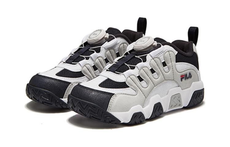 Баскетбольные кроссовки для детей дошкольного возраста Fila Kids, цвет Black Gray — фото 3