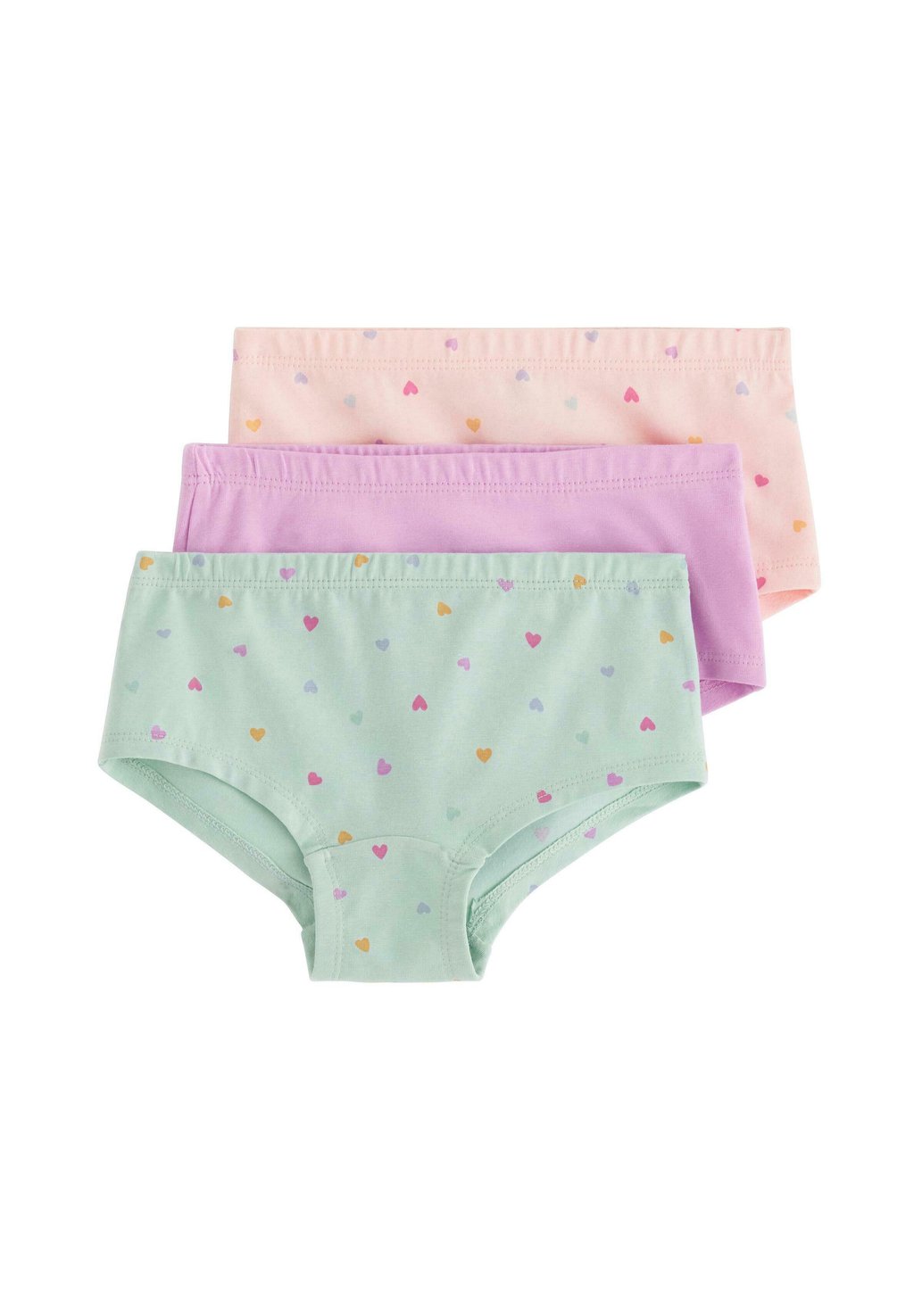 

Трусы-брифы 3-PACK Lindex, цвет Light Dusty Pink