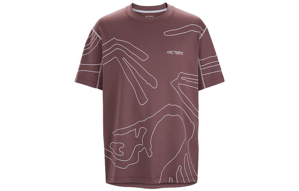 

Футболка Arc'teryx Copal Grotto Line Axiom Arcteryx, цвет Earth Tone