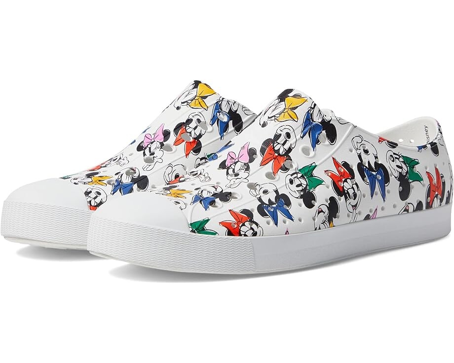 

Кроссовки Native Shoes Jefferson Print, цвет Shell White/Shell White/Minnie Bows All Over Print