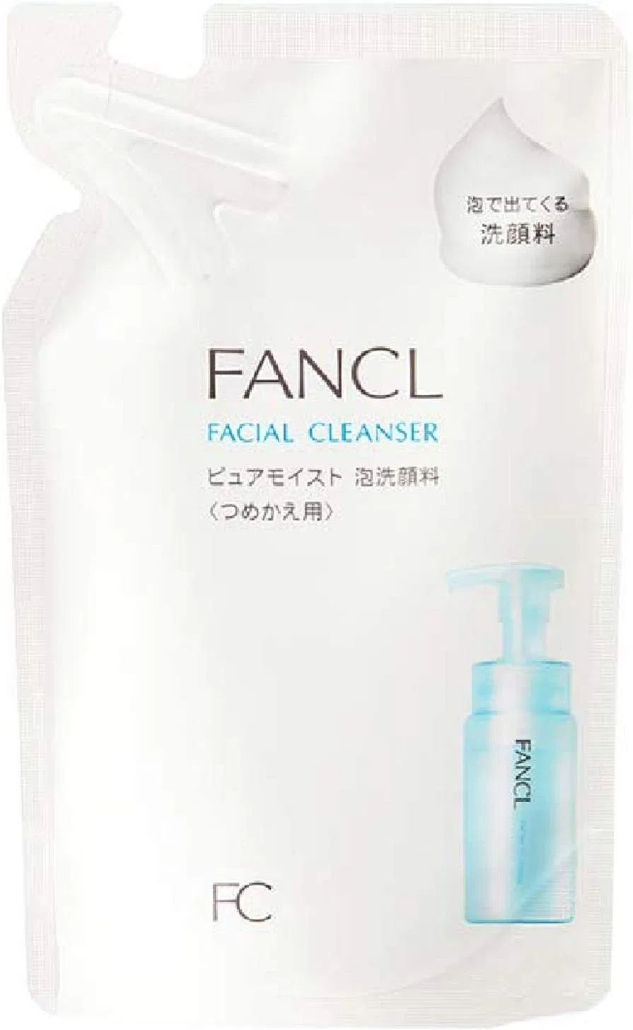 Пенка для умывания очищающая Fancl Pure Moist Foaming Facial Cleanser, 130 мл