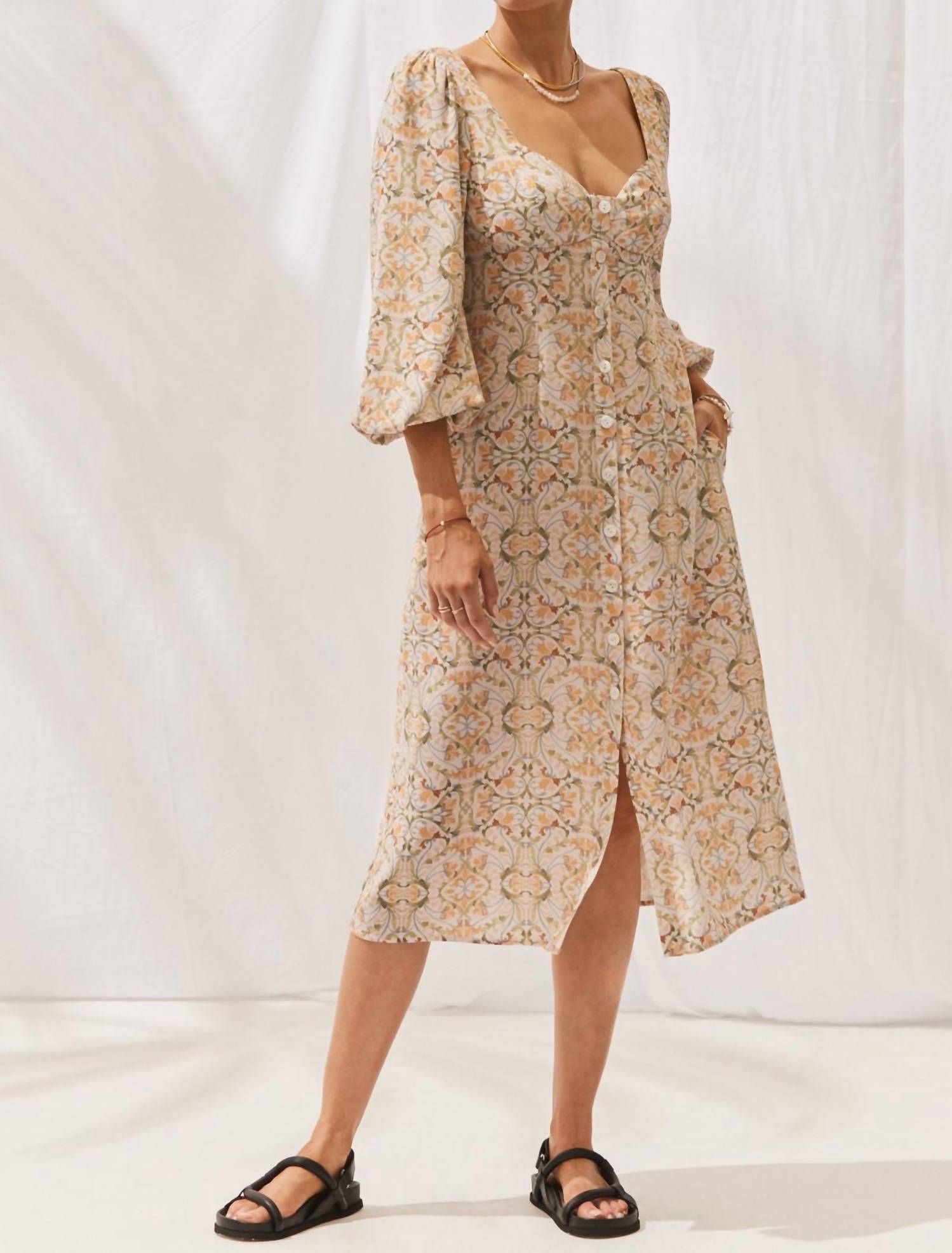 

Платье Fleur с цветочным принтом Luzianes Sancia, Luzianes Floral